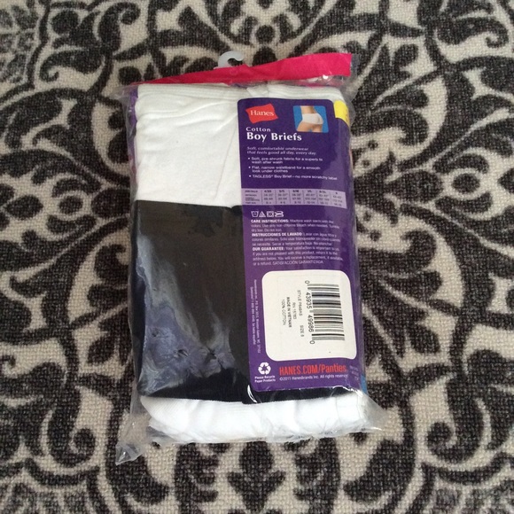 Hanes Cotton 8pc Boy-Briefs Panties Size 8/XL - Picture 2 of 3